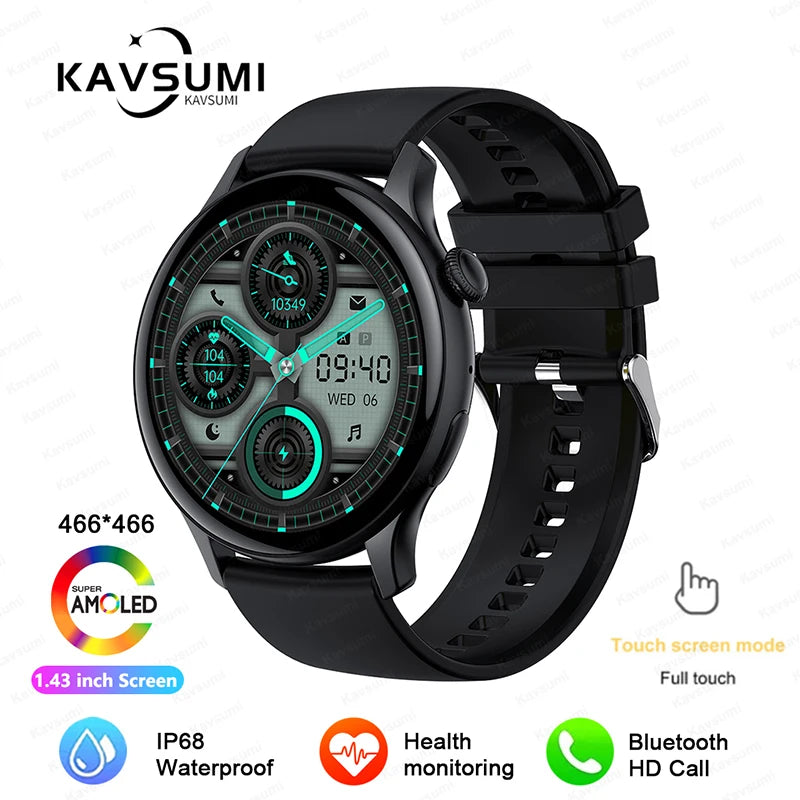 Relógio Esportivo Feminino Smart Watch Feminino - Tela GPS Track - Monitoramento de Saúde Voz Bluetooth Chamada